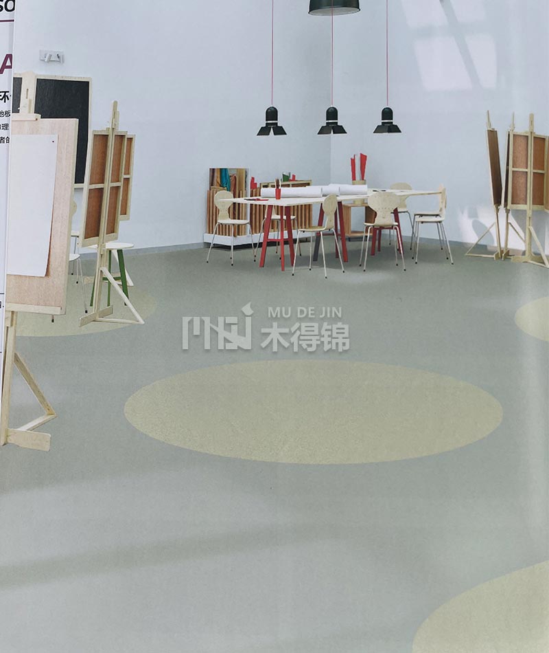PVC塑胶地板被广泛应用的新型地面装饰材料